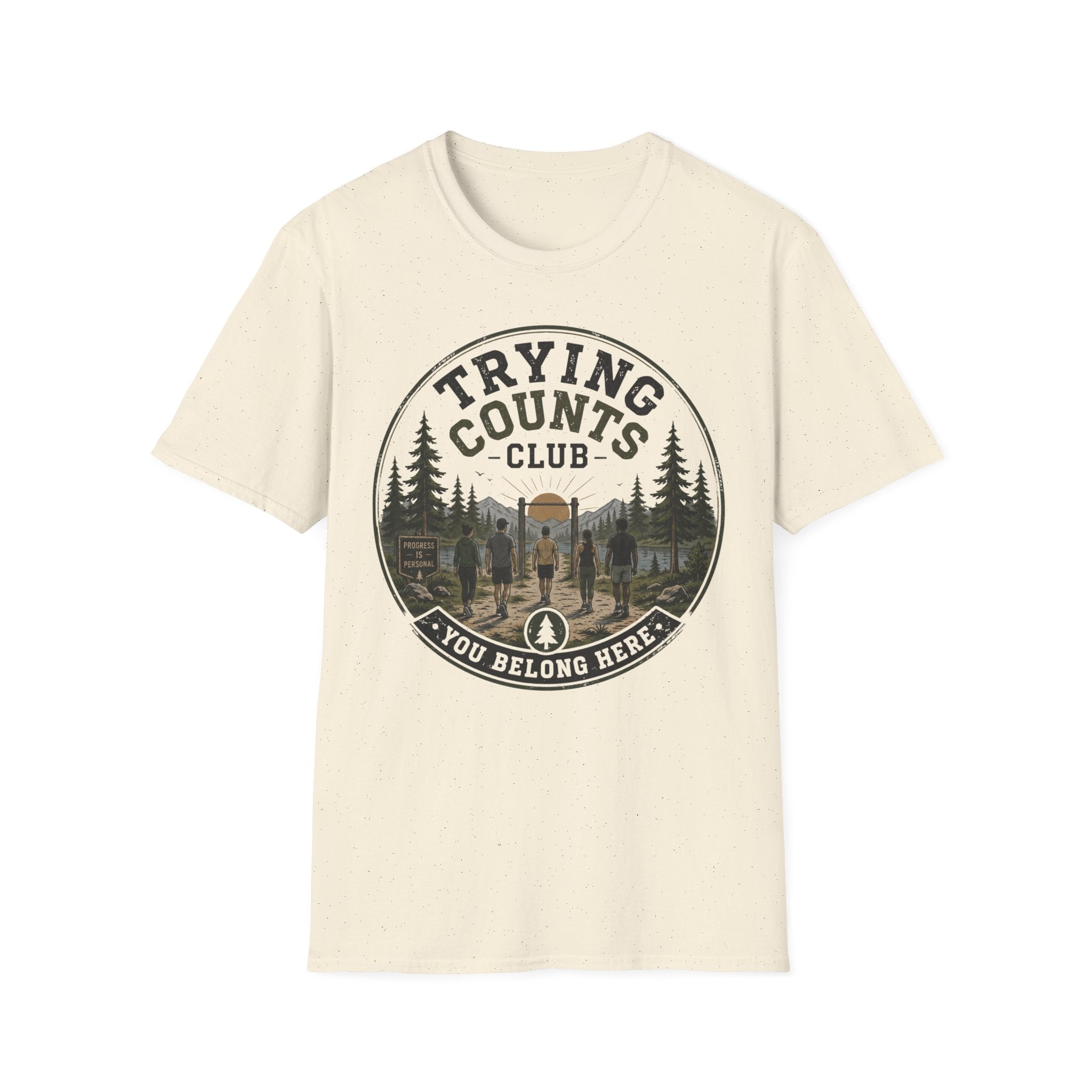 Trying Counts Club T-shirt