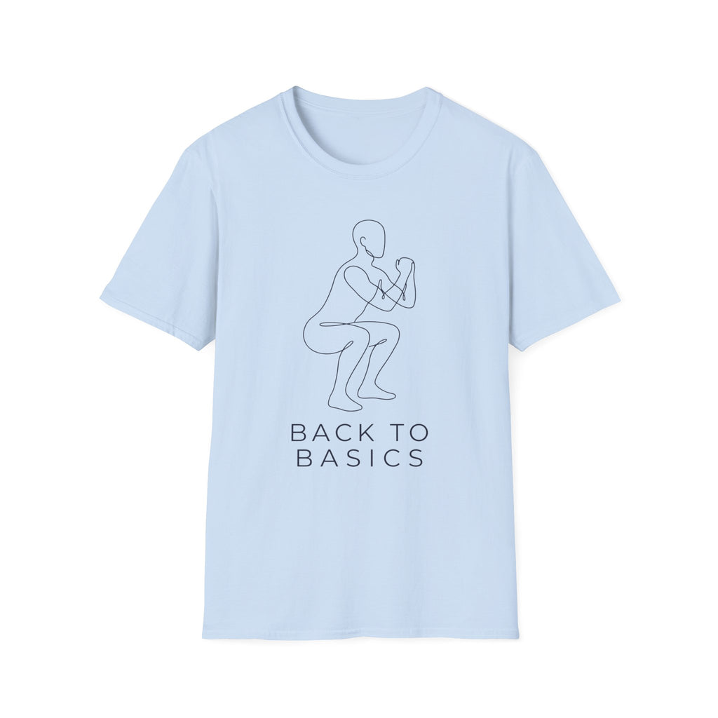 Back to Basics Outdoor Fitness Graphic T-Shirt