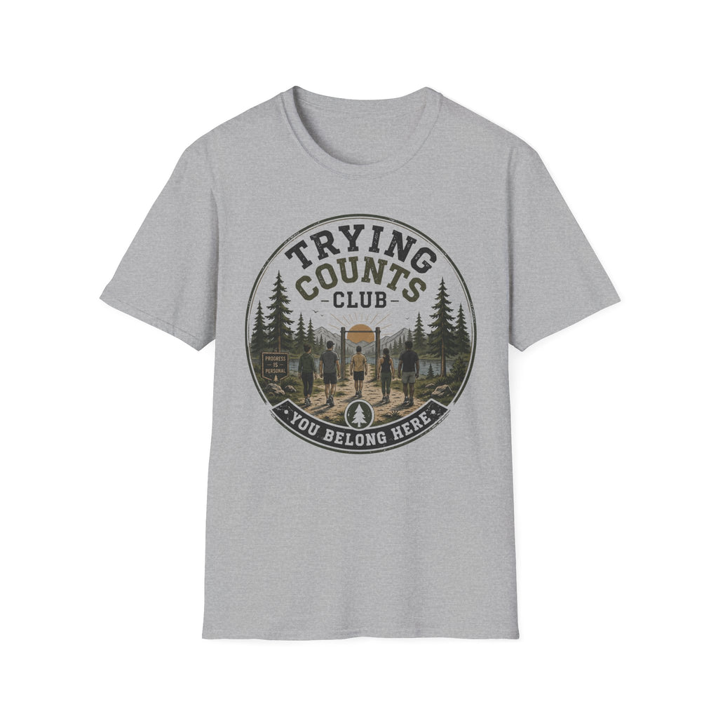 Trying Counts Club T-shirt