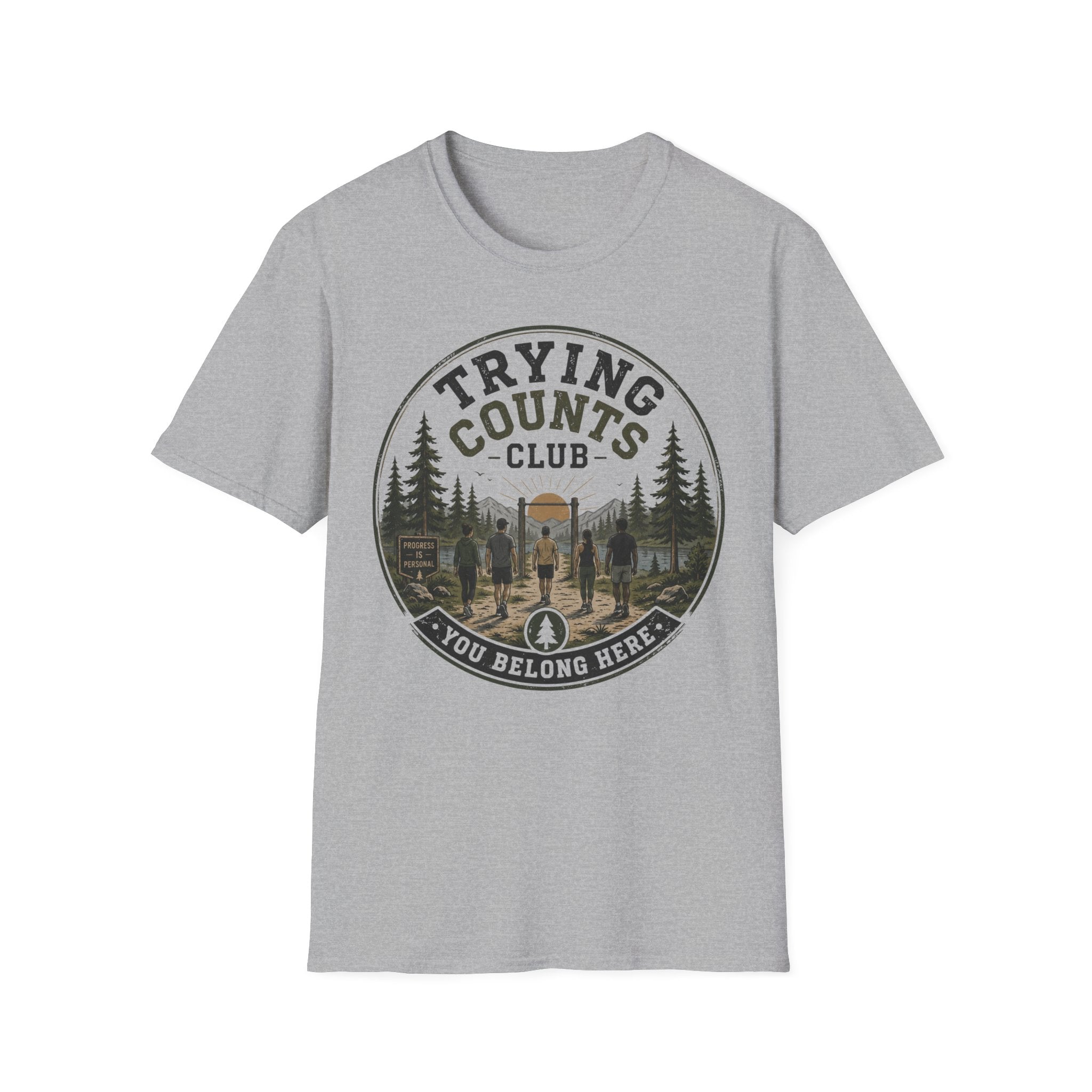 Trying Counts Club T-shirt
