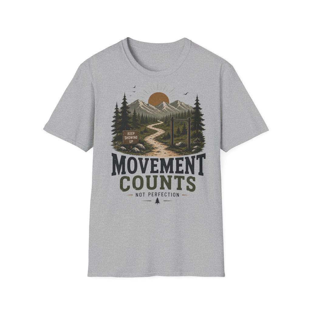 Movement Counts, Not Perfection T-shirt