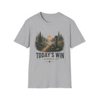 Today's Win I Showed Up Inspirational T-Shirt