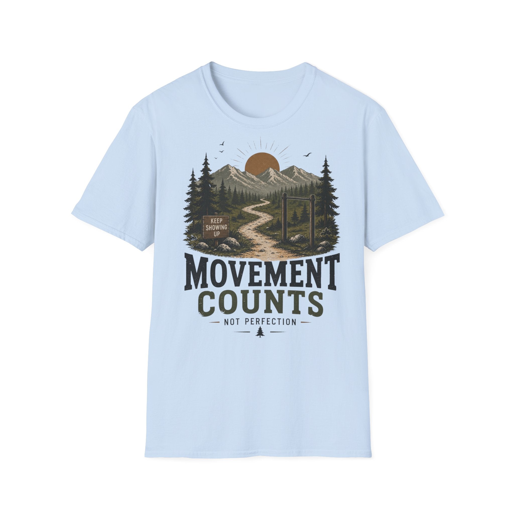 Movement Counts, Not Perfection T-shirt
