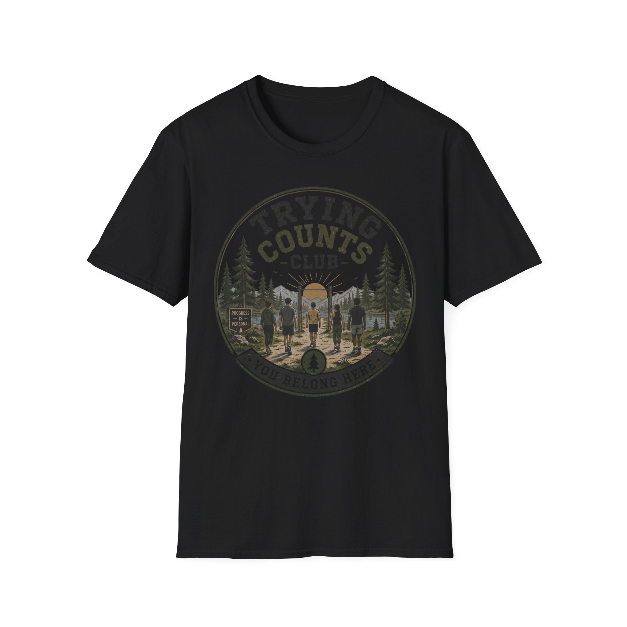 Trying Counts Club T-shirt