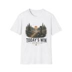 Today's Win I Showed Up Inspirational T-Shirt