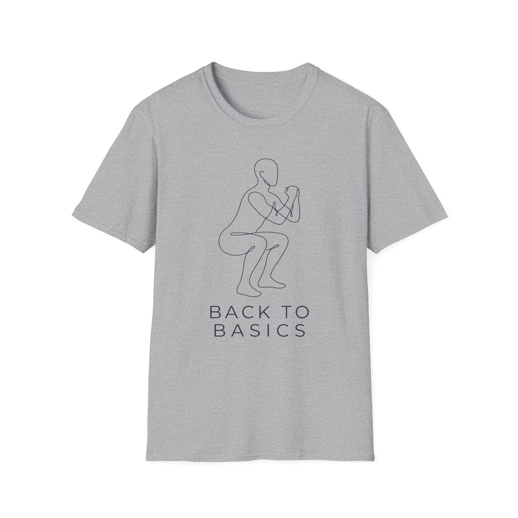 Back to Basics Outdoor Fitness Graphic T-Shirt