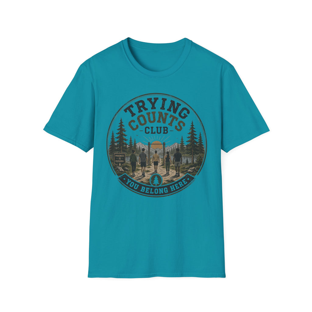 Trying Counts Club T-shirt