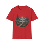 Mountain Outdoor Gym Graphic T-Shirt.