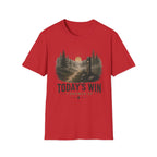 Today's Win I Showed Up Inspirational T-Shirt