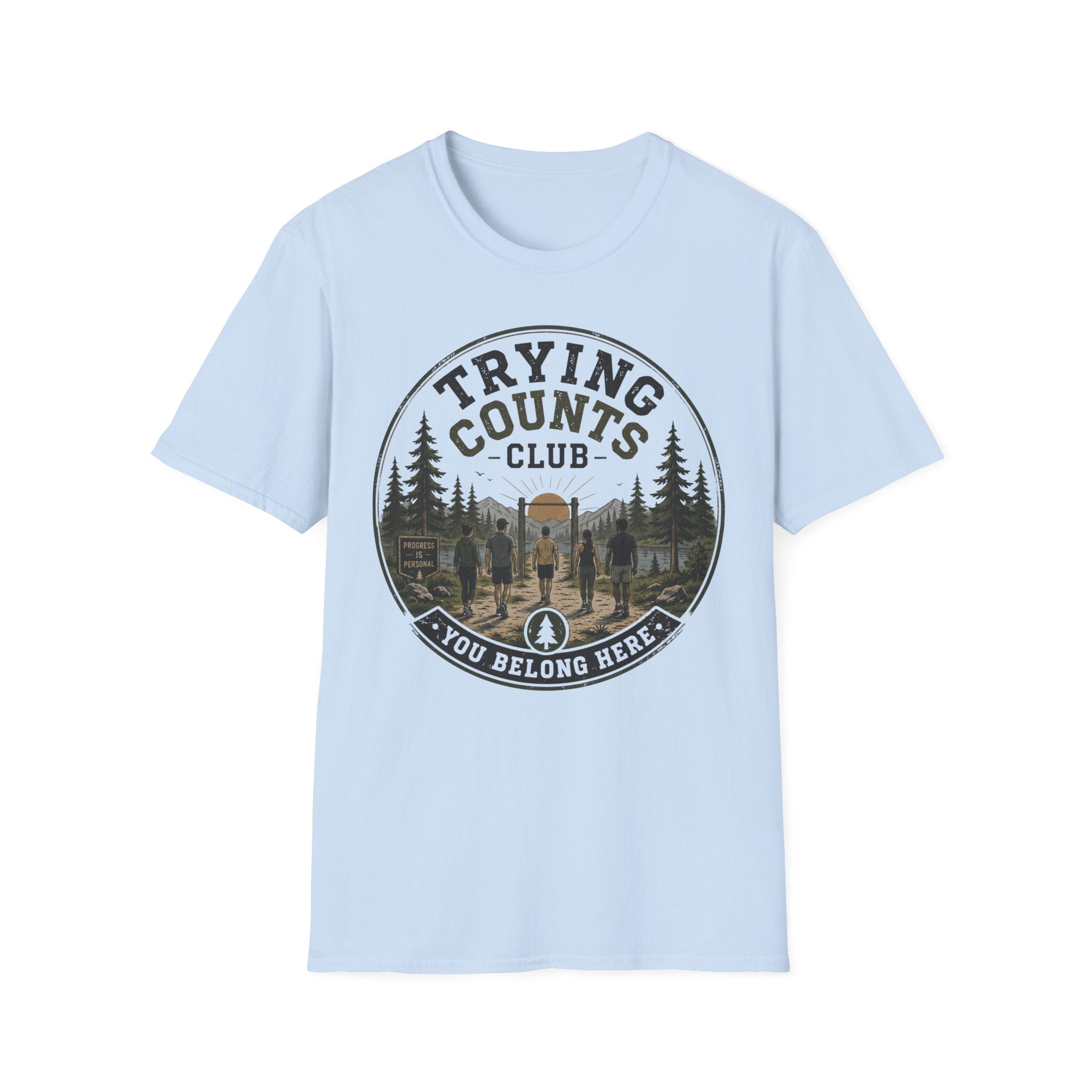 Trying Counts Club T-shirt