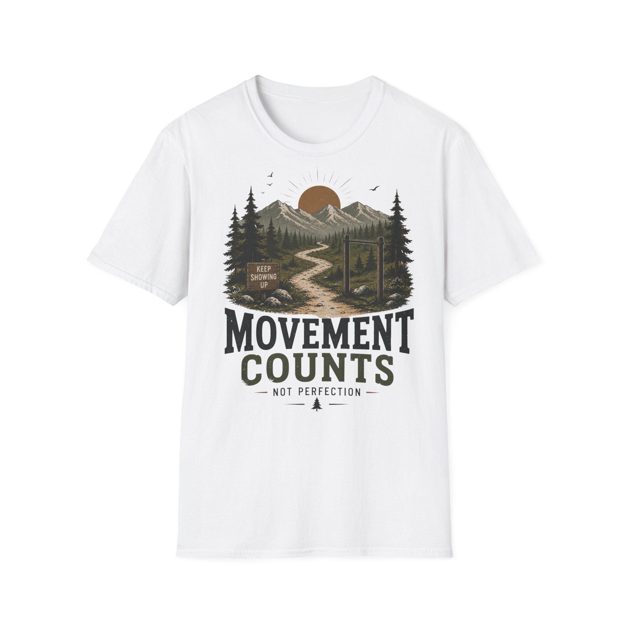 Movement Counts, Not Perfection T-shirt