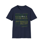 Built for the Person Who Just Wants to Feel Better Inspirational T-Shirt