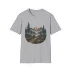 Mountain Outdoor Gym Graphic T-Shirt.
