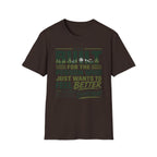 Built for the Person Who Just Wants to Feel Better Inspirational T-Shirt